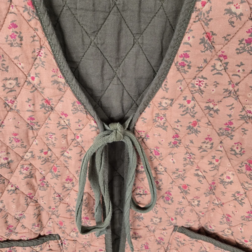 Free People Claudine Floral Quilted Vest - Picture 3 of 4